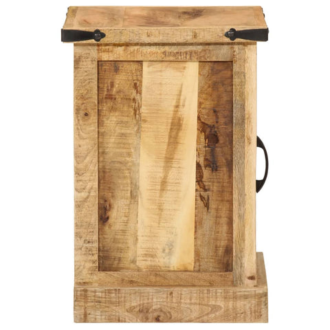 vidaXL Bedside Cabinet 40x35x50 cm Solid Wood Mango