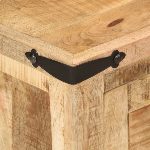 vidaXL Bedside Cabinet 40x35x50 cm Solid Wood Mango