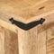 vidaXL Bedside Cabinet 40x35x50 cm Solid Wood Mango