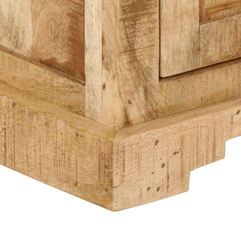 vidaXL Bedside Cabinet 40x35x50 cm Solid Wood Mango