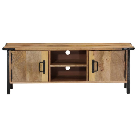 vidaXL TV Cabinet 110x35x40 cm Solid Wood Mango