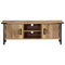 vidaXL TV Cabinet 110x35x40 cm Solid Wood Mango