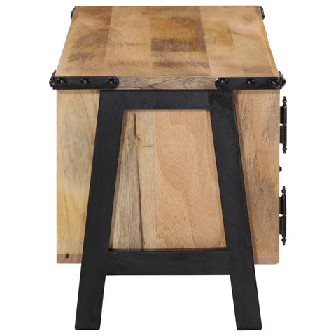 vidaXL TV Cabinet 110x35x40 cm Solid Wood Mango