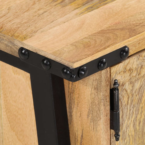 vidaXL TV Cabinet 110x35x40 cm Solid Wood Mango