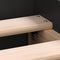 vidaXL Bed Frame without Mattress Black 75x190 cm Small Single  Engineered Wood