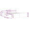 vidaXL Bed Frame without Mattress Smoked Oak 200x200 cm