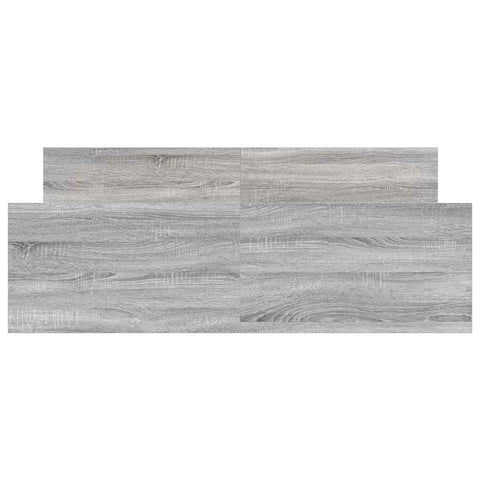 vidaXL Bed Frame without Mattress Grey Sonoma 140x200 cm