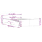 vidaXL Bed Frame without Mattress Grey Sonoma 140x200 cm