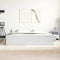 vidaXL Bed Frame without Mattress White 160x200 cm