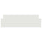 vidaXL Bed Frame without Mattress White 160x200 cm