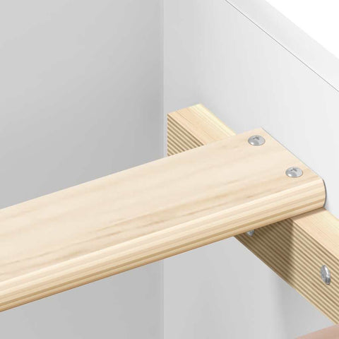 vidaXL Bed Frame without Mattress White 160x200 cm