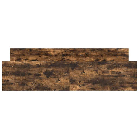vidaXL Bed Frame without Mattress Smoked Oak 160x200 cm