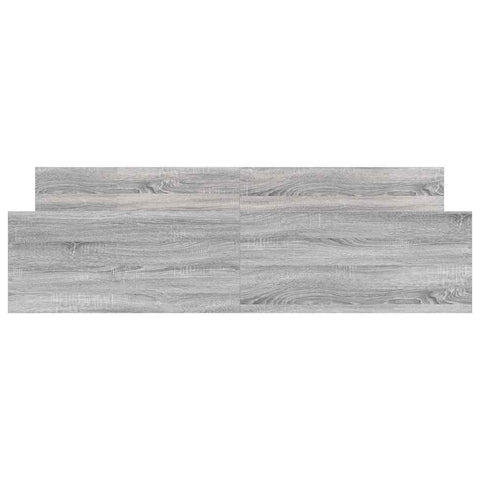 vidaXL Bed Frame without Mattress Grey Sonoma 160x200 cm