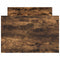vidaXL Bed Frame without Mattress Smoked Oak 100x200 cm