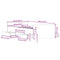 vidaXL Bed Frame without Mattress Concrete Grey 90x190 cm Single