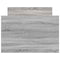 vidaXL Bed Frame without Mattress Grey Sonoma 90x190 cm Single