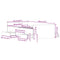 vidaXL Bed Frame without Mattress Grey Sonoma 90x190 cm Single