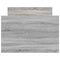 vidaXL Bed Frame without Mattress Grey Sonoma 75x190 cm Small Single