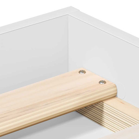 vidaXL Bed Frame without Mattress White 90x190 cm Single