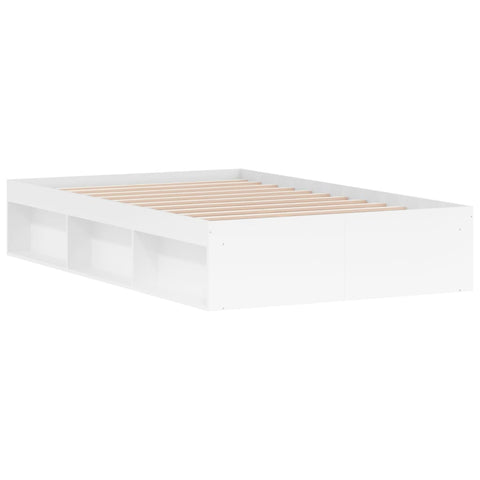 vidaXL Bed Frame without Mattress White 120x200 cm