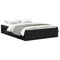 vidaXL Bed Frame without Mattress Black 120x200 cm