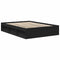 vidaXL Bed Frame without Mattress Black 120x200 cm