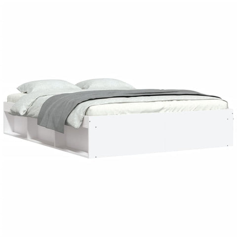 vidaXL Bed Frame without Mattress White 140x200 cm
