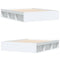vidaXL Bed Frame without Mattress White 140x200 cm