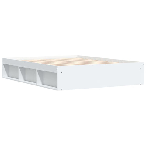 vidaXL Bed Frame without Mattress White 140x200 cm