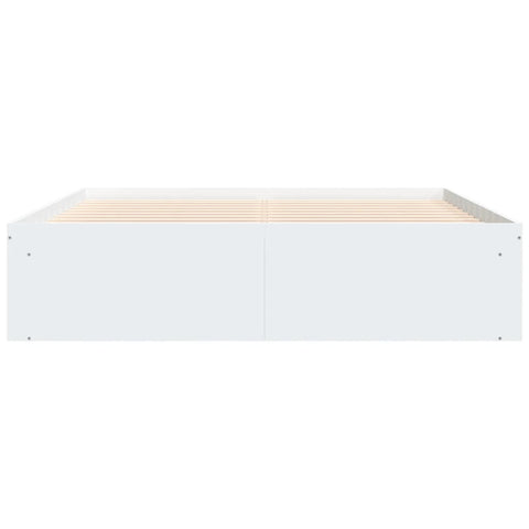 vidaXL Bed Frame without Mattress White 140x200 cm