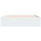 vidaXL Bed Frame without Mattress White 140x200 cm