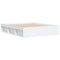vidaXL Bed Frame without Mattress White 140x200 cm