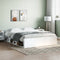vidaXL Bed Frame without Mattress White 140x200 cm