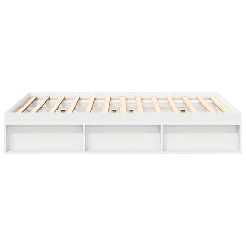 vidaXL Bed Frame without Mattress White 160x200 cm