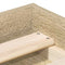 vidaXL Bed Frame without Mattress Sonoma Oak 200x200 cm