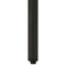 vidaXL Side Table 35x35x45 cm Solid Wood Acacia and Iron