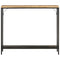 vidaXL Console Table 90x30x75 cm Solid Rough Mango Wood and Iron