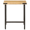 vidaXL Side Table 45x45x50 cm Solid Wood Mango and Iron