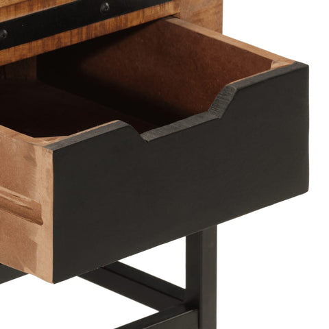 vidaXL Bedside Cabinet 40x40x45 cm Solid Wood Mango