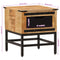 vidaXL Bedside Cabinet 40x40x45 cm Solid Wood Mango