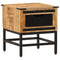 vidaXL Bedside Cabinet 40x40x45 cm Solid Wood Mango