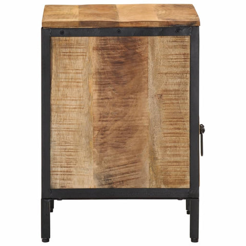 vidaXL Bedside Cabinet 40x35x50 cm Solid Wood Mango