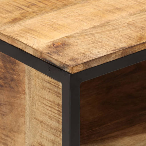 vidaXL Bedside Cabinet 40x35x50 cm Solid Wood Mango