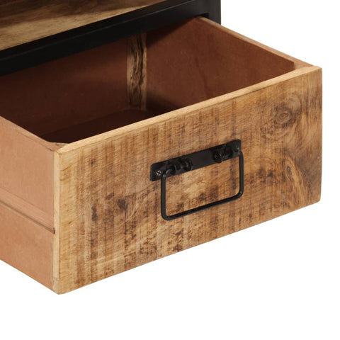 vidaXL Bedside Cabinet 40x35x50 cm Solid Wood Mango