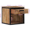 vidaXL Bedside Cabinet 40x35x40 cm Solid Wood Mango