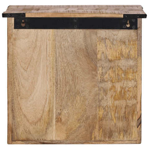 vidaXL Bedside Cabinet 40x30x37 cm Solid Wood Mango