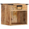vidaXL Bedside Cabinet 40x30x37 cm Solid Wood Mango