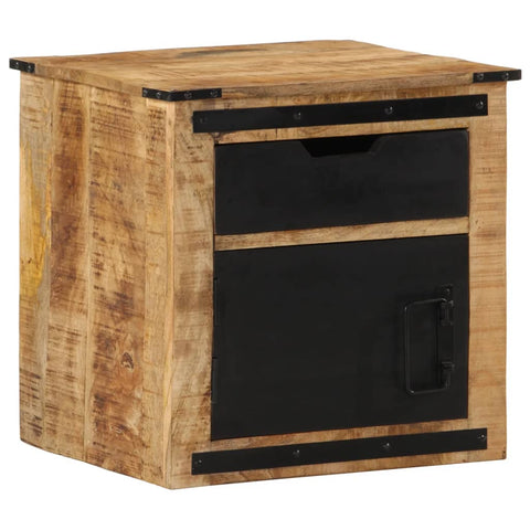 vidaXL Bedside Cabinet 45x40x45 cm Solid Wood Mango