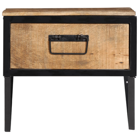 vidaXL Bedside Cabinet 40x35x40 cm Solid Wood Mango