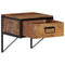 vidaXL Bedside Cabinet 40x35x40 cm Solid Wood Mango